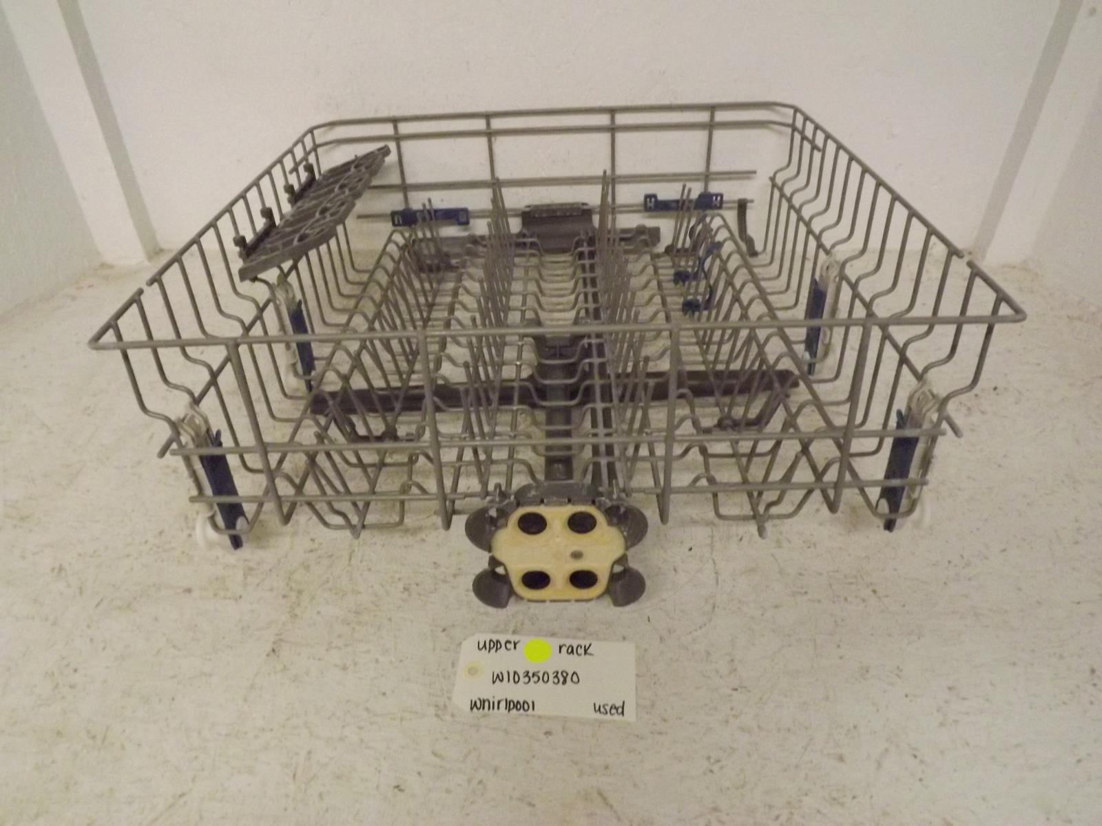 Whirlpool Dishwasher W10350380 Upper Rack Used Whirlpool Dishwasher W10350380 Upper Rack Used